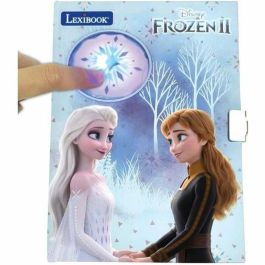 LEXIBOOK Diario secreto electrónico Frozen Disney con candado y llave. Incluye bolígrafo, rotuladores, adhesivos y pegatinas. Precio: 24.50000014. SKU: B16C99BLZL