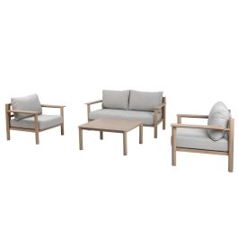 DKD Home Decor Sofa Terraza y Jardín Marron Gris 80 x 70 x 225 cm Set 4 Precio: 1520.5899995. SKU: B1J6BXWQ3A