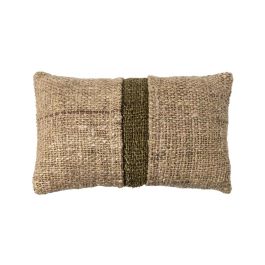 Cojín Beige-Verde Viscosa-Algodón 30 X 50 cm Precio: 32.5611. SKU: B14XXLEBEL