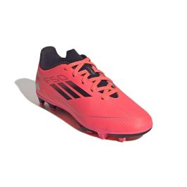 Botas de Fútbol para Niños Adidas F50 Club FxG Rosa Rojo Carmesí