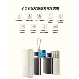 Xiaomi BHR8975GL Power Bank 20000mAh, 33W Carga Rápida Bidireccional con Cable USB-C Integrado y 3 Salidas - Azul