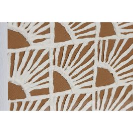 Cuadro Moderno DKD Home Decor Blanco Natural 2 x 22 x 22 cm Set de 4 Cuadro Moderno DKD Home Decor Blanco Natural 2 x 22 x 22 cm Set de 4
