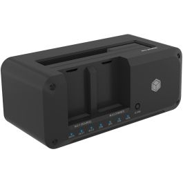 ICY BOX IB-2924MSCL-C31 USB-C 3.2 Klon- und DockingStation für 2,5"/3,5" SATA HDD und M.2 NVMe SSD