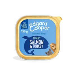Comida húmeda para perros adultos sabor salmón y pavo - 11 tarrinas de 150 gr Precio: 18.5000002. SKU: B19B2XYGGF