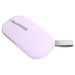 ASUS Ratón Marshmallow MD100 Inalámbrico RF Wireless + Bluetooth Óptico 1600 DPI Lila