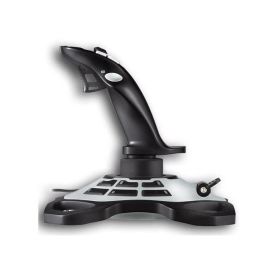 Logitech Extreme 3D Pro S Joystick de Precisión con 12 Botones Programables, Manija Giratoria, Acelerador, USB, PC/Mac