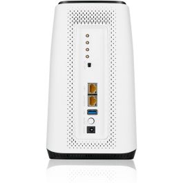 Zyxel FWA-510-EU0102F Router Inalámbrico Wi-Fi 6 Tribanda 5G Multi-Gigabit Ethernet, Negro y Blanco