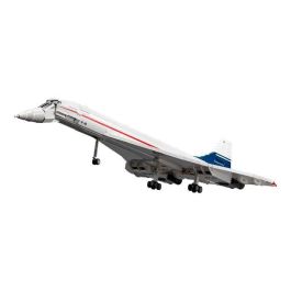 Lego AAAAN06836 Icons Concorde Kit de Construcción de Aviones para Adultos con Detalles Auténticos y 3 Modos