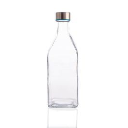 Botella Mesa Vidrio con Tapón Habitat Quid 1 L (12 Unidades)