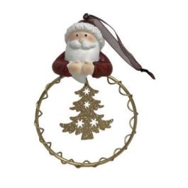 Figura Navidad Tradicional DKD Home Decor 3 x 13.5 x 9 cm (6 Unidades)