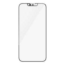 PanzerGlass UWF Protector de Pantalla para iPhone 16e, 14, 13, 13 Pro Ultra-Wide Fit con EasyAligner Vidrio Templado Transparente Resistente a Golpes y Rayones