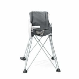 Bright Starts BRI0074451998810 Pop N Dine - Trona de Bebé Plegable, Portátil y Ligera para Viaje, Fácil de Limpiar con Bolsa de Transporte
