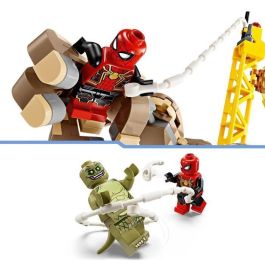 LEGO 76280 Marvel Spider-Man vs. Sandman: La batalla final, juguete con minifiguras de superhéroes