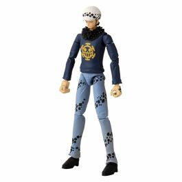 Bandai - Anime Heroes - One Piece - Figura Anime Heroes 17 cm - Trafalgar Law - 36937 Multicolor