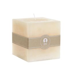DKD Home Decor Vela de Cera Cuadrada Crema 10x10x10 cm Pack de 6 Unidades, 85 horas Precio: 44.5000006. SKU: B1CCFCTE7N