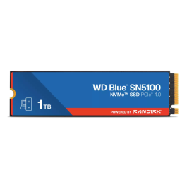 Western Digital WD Blue SN5100 SSD NVMe Interno M.2 2280 1TB PCIe 4.0 x4 - Lectura hasta 7100 MB/s - WDS100T5B0E Precio: 195.58999988. SKU: B19H7QWPPY