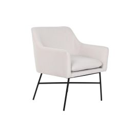 Sillon Scandi DKD Home Decor Greige Negro 62 x 75 x 66 cm