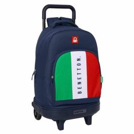 Mochila Escolar Benetton Flag Azul marino 33 x 45 x 22 cm Precio: 65.59000052. SKU: B164F9LGT2