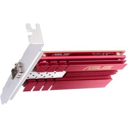 Asus XG-C100F Tarjeta de Red PCI Express SFP+ 10Gbps Fibra Óptica con Refrigeración Integrada y QoS