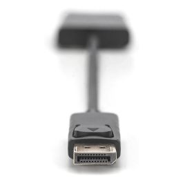Digitus Adaptador DisplayPort a DVI Activo, Conector Mini DisplayPort Macho a DVI-I Hembra, 0.15m