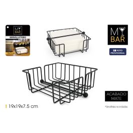 Servilletero de metal My Bar 19x19 cm (12 Unidades) Precio: 35.50000003. SKU: B192PDJ5EE