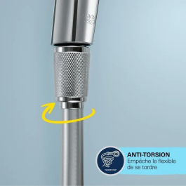 Grohe Flexo de Ducha VitalioFlex 27507001 2m Antitorsión Superficie Lisa Cromo