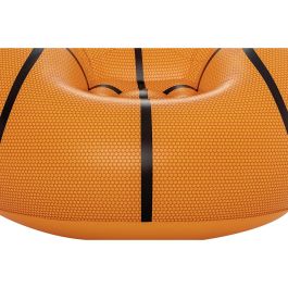 Bestway Sillon Hinchable Gigante Baloncesto 114x112x66 cm +6 Años Interior y Jardin 75103
