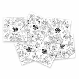 Smoby SMO3032164302024 Recargas de Páginas para Colorear Paw Patrol, 10 Hojas para Mesa Creativa Infantil