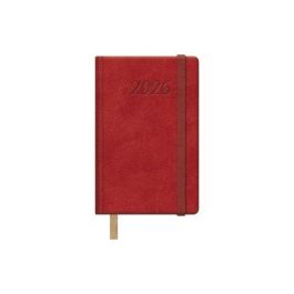 Agenda Anual (2026) Dohe Samba Cosida Tapa Extra Polipiel Con Goma 85X130 S/V Rojo Precio: 7.49999987. SKU: B1HYFR5W5G