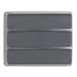 Confortime Organizador de Cubiertos Antideslizante de Plástico PET. Medidas: 39 cm Largo, 32 cm Ancho, 5 cm Alto. (12 Unidades)