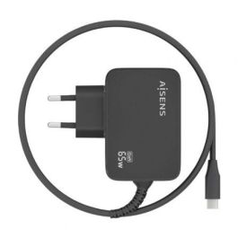 AISENS - CARGADOR GaN 65W PD3.0 1XUSB-C 1.8M, NEGRO AISENS - CARGADOR GaN 65W PD3.0 1XUSB-C 1.8M, NEGRO