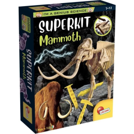 Lisciani Giochi Mammoth Super Kit New - Kit de Excavación Paleontológica con Esqueleto de Mamut para Niños a partir de 7 Años Precio: 24.50000014. SKU: B1GEPFJECF