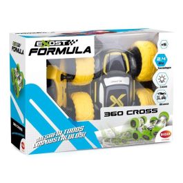 Exost Coche Radio Control Cross 360º, 2.4 GHz, 12 km/h Velocidad Máxima, 30 cm, Plástico, con Luces y Sonidos, Modelos Surtidos