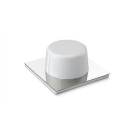 Inofix Tope Adhesivo Blanco-Cromo (Blister 2 Unidades) Uso en Puertas de Interior Precio: 2.50000036. SKU: S7905112