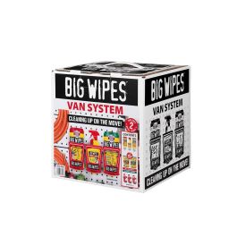 Big Wipes Kit limpieza van system - Incluye toallitas hd100, ms80, recambios y accesorios Precio: 130.89000034. SKU: B1FMRVJ26K