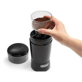 Delonghi Molinillo de Café KG200 - 170 W - Negro - 90 g de Granos