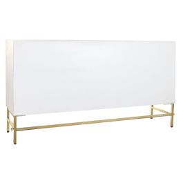 Buffet Moderno DKD Home Decor Blanco Dorado 43 x 84 x 157 cm