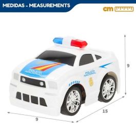 Coche radio control policia nacional 15 cm. velocidad 10-12 km hora. Coche radio control policia nacional 15 cm. velocidad 10-12 km hora.