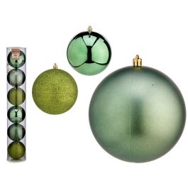 Set 6 Bolas Navidad Col Verde 12 Cm Surt Krist+ (6 Unidades) Precio: 44.9499996. SKU: B1B9CTV2R6