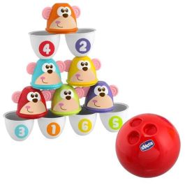 Juego de Bolos Monkey Strike Chicco (7 pcs)