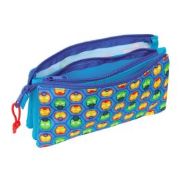 Safta Estuche Portatodo Triple Iron Man 120x220x30 mm