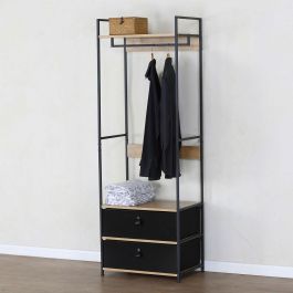 Armario Max Home Tela Acero Melamina Aglomerado 60 x 175 x 40 cm