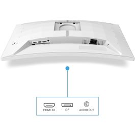 Philips 32M2C5501 Monitor Curvo 31.5" Quad HD 2560x1440 180Hz 1ms Fast VA Blanco