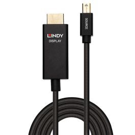 Adaptador Mini DisplayPort a HDMI LINDY 40920 Negro 50 cm