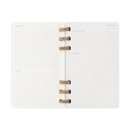 Agenda 12M 2026 Espiral Academica L (13 X 21 Cm) Negra Tapa Blanda Moleskine DSSPB12AMWH3Y26 Agenda 12M 2026 Espiral Academica L (13 X 21 Cm) Negra Tapa Blanda Moleskine DSSPB12AMWH3Y26