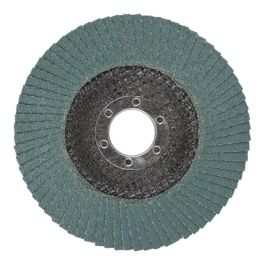 Wolfcraft Disco de láminas abrasivo Gr80 Ø115 mm, grano 80, velocidad máxima 13.300 rpm Wolfcraft Disco de láminas abrasivo Gr80 Ø115 mm, grano 80, velocidad máxima 13.300 rpm