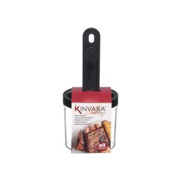 Kinvara Bote con Pincel de Silicona Negro 7.5x17x6 cm (Set de 24)