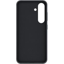 Samsung EF-VS931 Funda Kindsuit para Samsung Galaxy S25 6.2" de imitación piel color negro con protección contra caídas y rayones