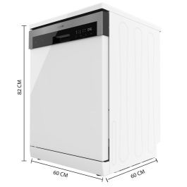 Cecotec Lavavajillas independiente 13 cubiertos 6 programas Bolero Aguazero 6100 E blanco