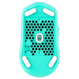 HyperX Pulsefire Haste 2 Core Ratón Gaming Inalámbrico 12000 PPP, Switches TTC Gold, 8R2E7AA, Blanco/Verde/Púrpura